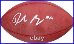 Drake Maye New England Patriots Autographed Wilson Full Color Duke Football