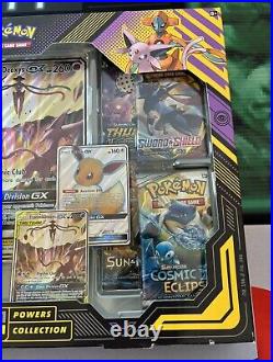 Espeon & Deoxys GX Tag Team Powers Collection Pokemon TCG BRAND NEW & SEALED