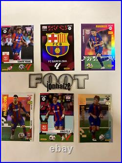 FC BARCELONA MGK 2023-24 62 cards Yamal Rookie Messi Lewandowski FULL TEAM