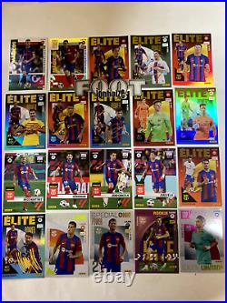 FC BARCELONA MGK 2023-24 62 cards Yamal Rookie Messi Lewandowski FULL TEAM