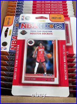 FULL CASE 2021-22 Panini NBA Hoops ROCKETS Team Collection Jalen Green