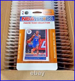 FULL CASE 2021-22 Panini NBA Hoops THUNDER Team Collection Shai Gilgeous