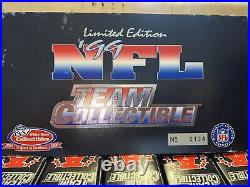 FULL SET 1999 nfl limited edition team collectibles #0134