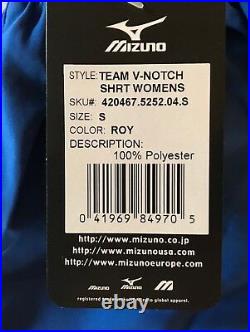FULL TEAM SET of Mizuno Women's Track Royal Blue V Notch Shorts, New With Tags