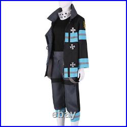 Fire Force Daily Training Clothing Cosplay Costume Shinra Kusakabe Halloween