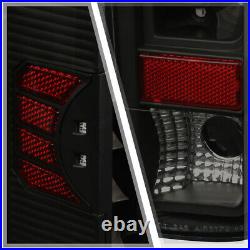 Fits 1990-1997 F150/F250/BroncoFULL LEDBlack/Smoke Brake Lamp Rear Tail Light