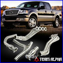 Fits 2004-2008 Ford F150 2WD/RWD 330FULL LENGTHExhaust Manifold Header+Y-Pipe
