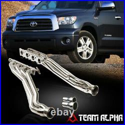 Fits 2007-2019 Toyota Tundra 5.7 FULL LENGTH Stainless Exhaust Manifold Header