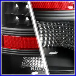 Fits 2009-2017 Dodge Ram 1500/2500 FULL LED Black/Clear Brake Lamp Tail Light