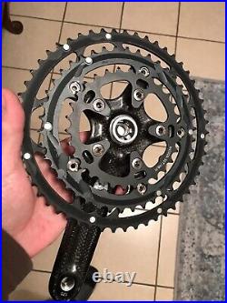 Fsa Carbon Pro Team Issue Triple Crankset 53/42/30 170 Arm Length