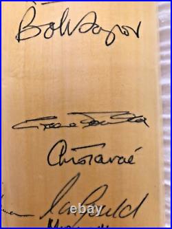 Genuine Signed full size cricket Bat Australia v England test teams