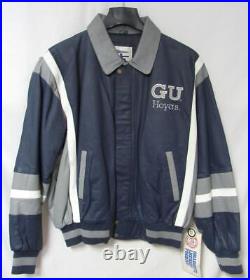 Georgetown Hoyas Men's Size Large or X-Large Leather Jacket B1 719