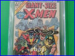 Giant Size X-Men 1 CGC 7.5 2nd Full Wolverine 1975 1st New X-Men Team GSX