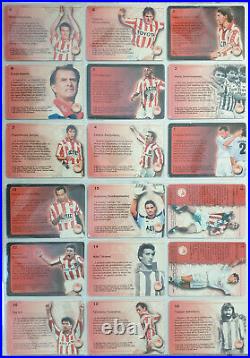 Greek IMAGO soccer 50 cards Podosfairo 1998-99 OLYMPIAKOS team full set