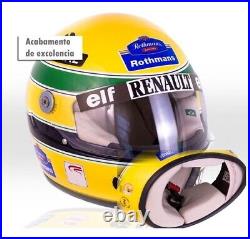 HELMET AYRTON SENNA FULL SIZE ESCALE 1994 Rothmans RENAULT TEAM? BEST OF EBAY