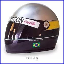 Helmet Senna Full Size Escale 1978 Kart Team? Best Of Ebay