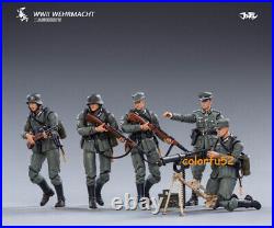 JOYTOY World War II German Defense Force Five Man Squad 3.75'' Action Figure Toy
