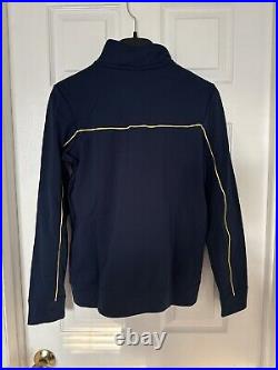 Jordan Men's Medium Michigan Wolverines Football Team PE Full-Zip Warmup Jacket