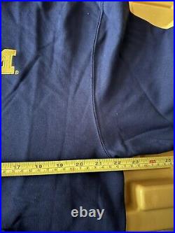 Jordan Mens L Michigan Wolverines Football Team Issue Full-Zip Hoodie DD6142-419