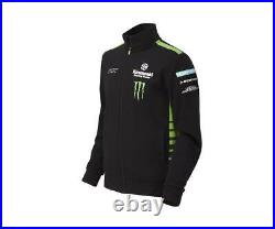 Kawasaki MX Racing Team KX Sweatshirt Black Green Monster Full Zip Jumper NEW