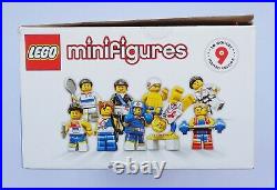 Lego Minifigures Team GB 8909 Full Box Of 60 Sealed Minifigures / Very Rare