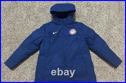 Limited Edition Nike Olympic Jacket Team USA Beijing 2022 Down Fill Parka 550