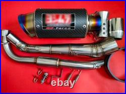 Low Exhaust 2 For Honda Grom Carbon Power BOMB Full System Msx125 2014-2024