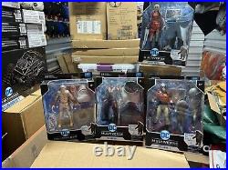 MCFARLANE DC Multiverse THE SUICIDE SQUAD FULL SET KING SHARK BAF NIB