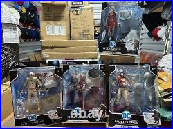 MCFARLANE DC Multiverse THE SUICIDE SQUAD FULL SET KING SHARK BAF NIB