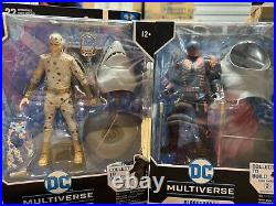 MCFARLANE DC Multiverse THE SUICIDE SQUAD FULL SET KING SHARK BAF NIB