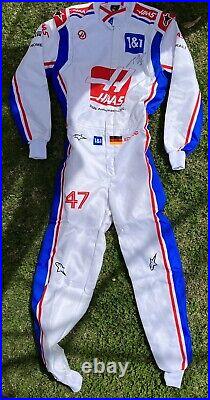 MICK SCHUMACHER Signed Race Suit HAAS-FERRARI F1 Team Full Size COA