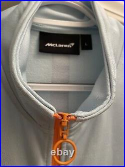McLaren F1 Formula One Team Monaco Gulf Full Zip Track Jacket Men Size XL