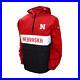 Men's Nebraska Cornhuskers Hooded Windshell Jacket Pullover Anorak Windjacket