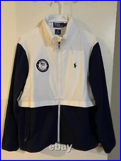 Men's Polo Ralph Lauren Team USA 2024 Paralympics Villagewear Jacket Medium M