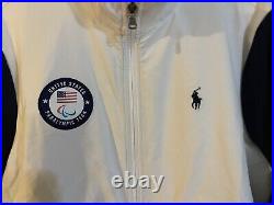 Men's Polo Ralph Lauren Team USA 2024 Paralympics Villagewear Jacket Medium M