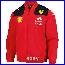 Men's Puma Red Scuderia Ferrari Team Full-Zip Jacket