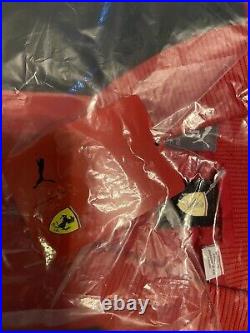 Men's Puma Red Scuderia Ferrari Team Full-Zip Jacket XL New In Package