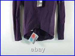 Men's Rapha Pro Team Long Sleeve Full Zip Thermal Jersey Size S Purple