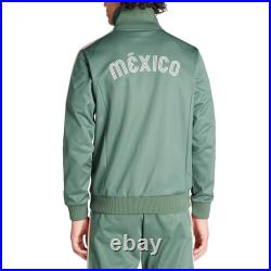 Men's adidas Originals Green Mexico National Team Beckenbauer Full-Zip Track