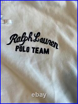 Mens ralph lauren polo team full zip hoodie nwt large