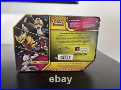 Mew & Mewtwo GX Tag Team NEW Factory Sealed Pokémon TCG Tin