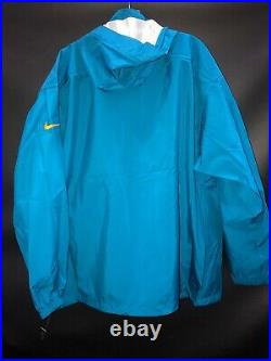 Miami Dolphins Nike Team Issued Full Zip Rain/snow Jacket Brand New Sz-large