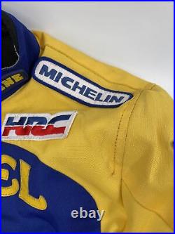 Miguel Duhamel Camel Racing Team Jacket Medium Yellow Blue Coat Full Zip NEW NWT