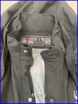 Minnesota Vikings Nike Jacket Full Zip Team Issued! RARE Nike Coat