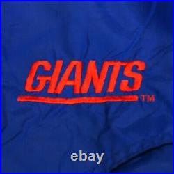 Mint VTG T. F. G. Team Wear New York Giants Full Zip Parka witho Hood Sz XL G MEN