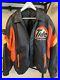 NASCAR Soft Leather Tide Racing Team Winston Cup Jacket Full Zip Snap Ricky Rudd