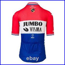 NEW 2022 JUMBO-VISMA CERVELO DUTCH CHAMPION Pro Team Cycling Jersey by AGU