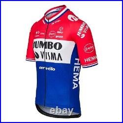 NEW 2022 JUMBO-VISMA CERVELO DUTCH CHAMPION Pro Team Cycling Jersey by AGU