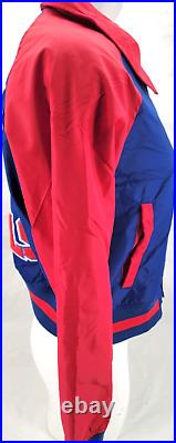 NEW Buffalo Bills NFL Team New Era Blue Full Snap Collared Jacket Coat Womens S