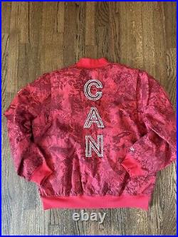 NEW Lululemon Team Canada 2024 Men's Vented Jacquard Bomber Jacket Size Small